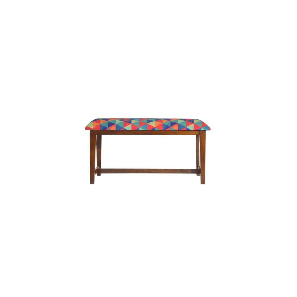 Idyia Solid Wood Bench In Provincial Teak Finish