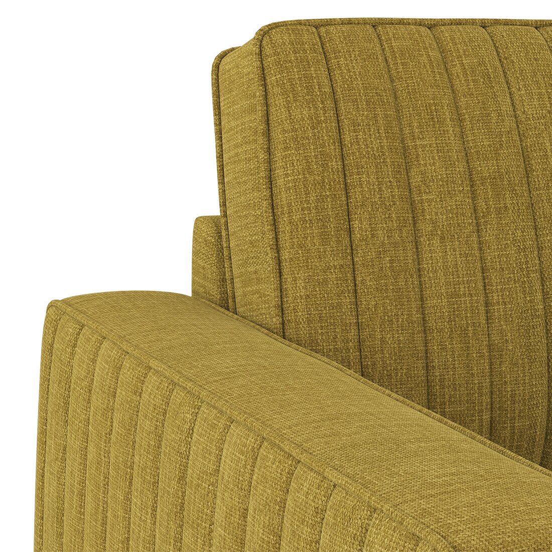 Apollo Neo 2 Seater Fabric Sofa in Olive Green Colour (Back Height : Regular, Cushion Type : Hard)