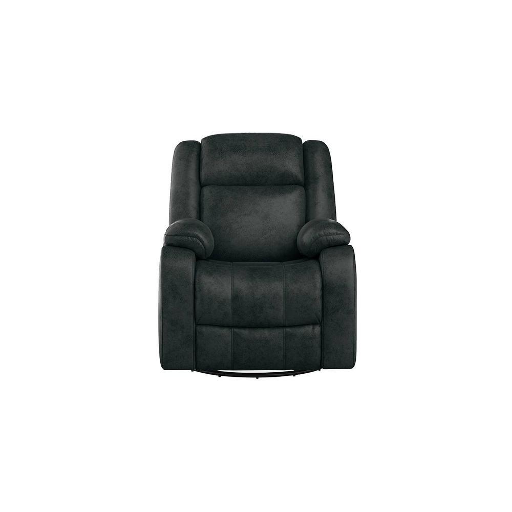 Avalon Leatherette One Seater Manual Recliner in Blue Colour