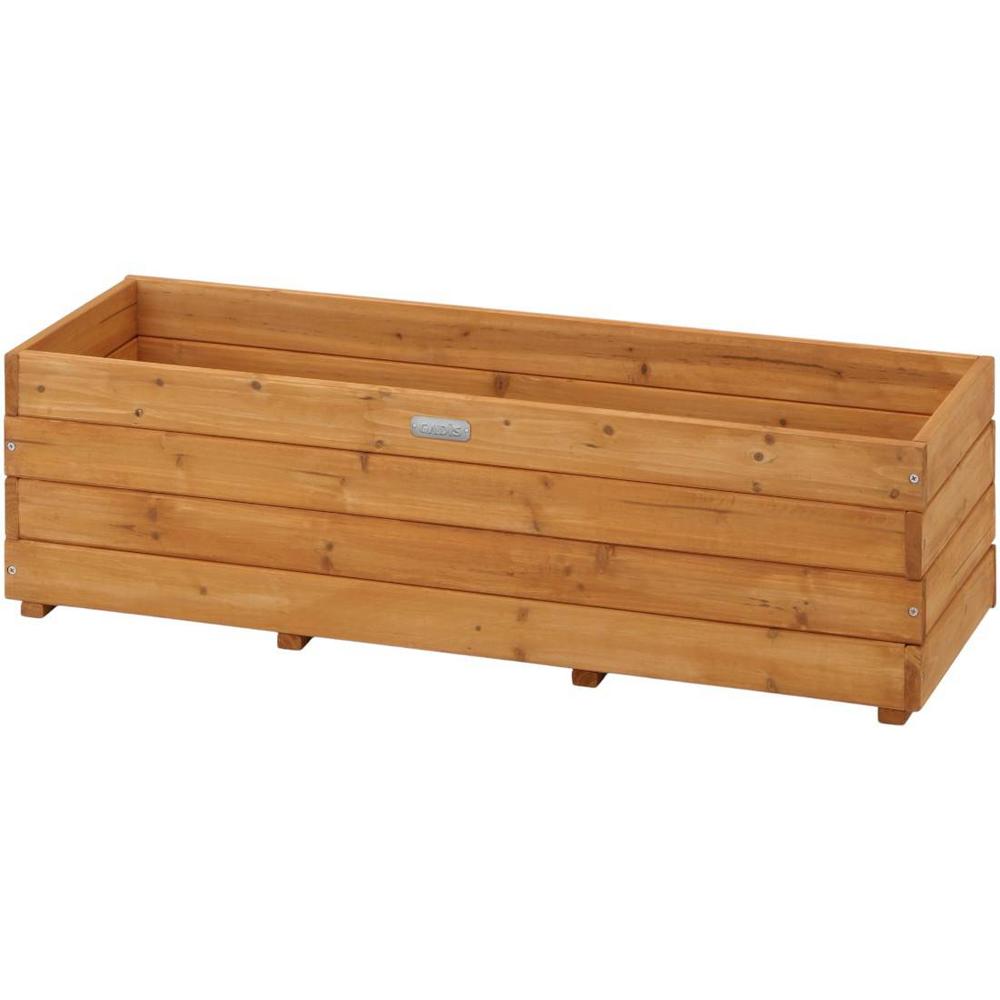 Wood Deco Rectangular Planter 90cm
