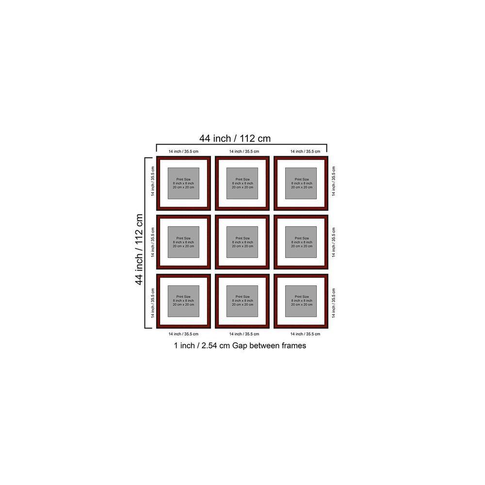 Wall Collage Photo Frame ELFGRP9EM0049000