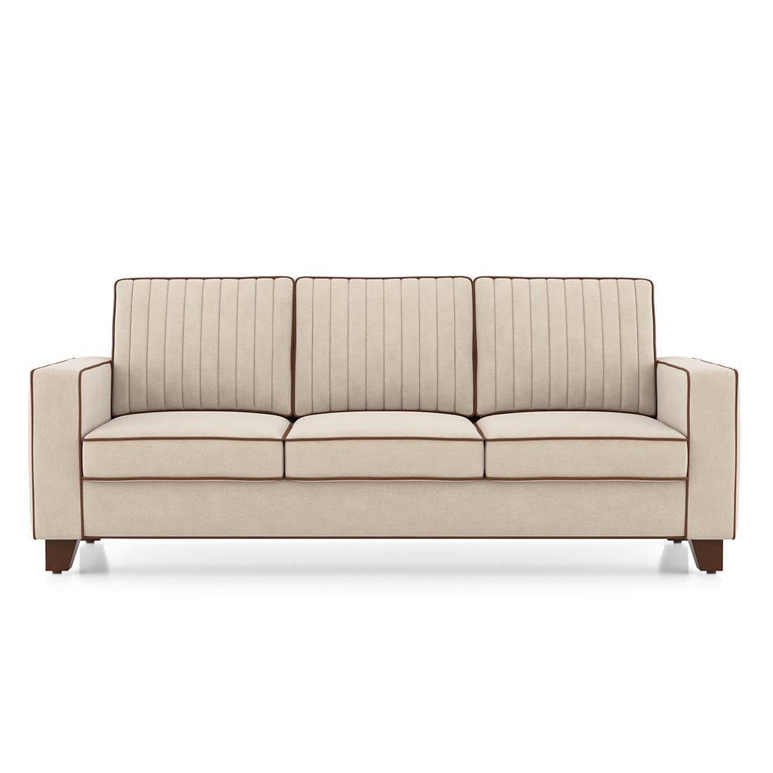 Apollo Neo Sofa (Colour : Classic Beige, Seating Capacity : 3 Seater, Cushion Type : Soft, Back Height : Regular Back)
