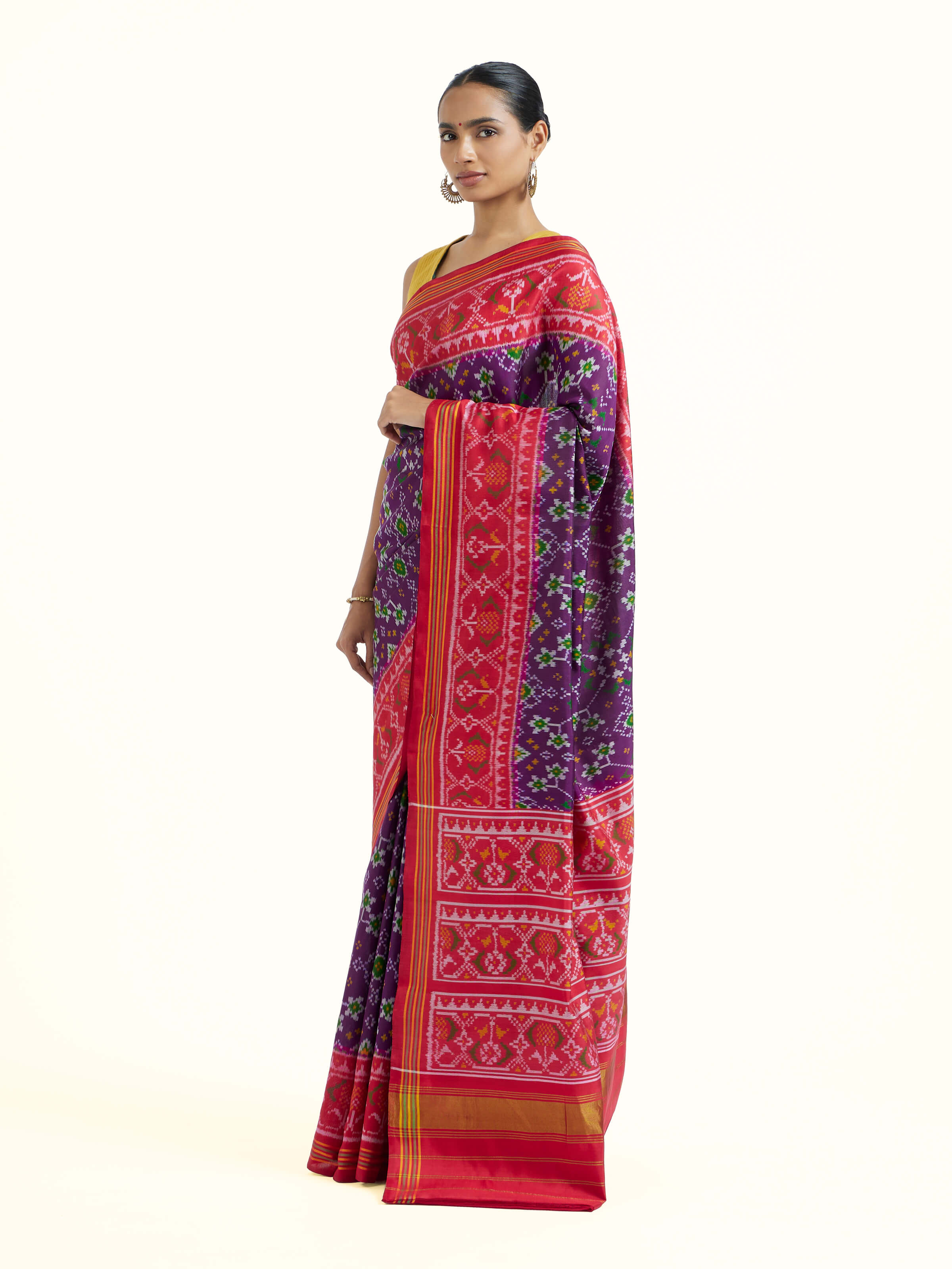 Rajkot Semi Patola Saree
