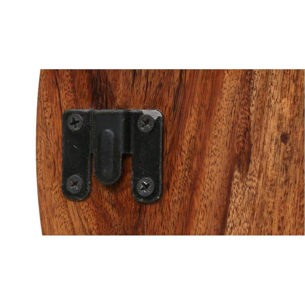 WOODENMOOD Round Wall Rack