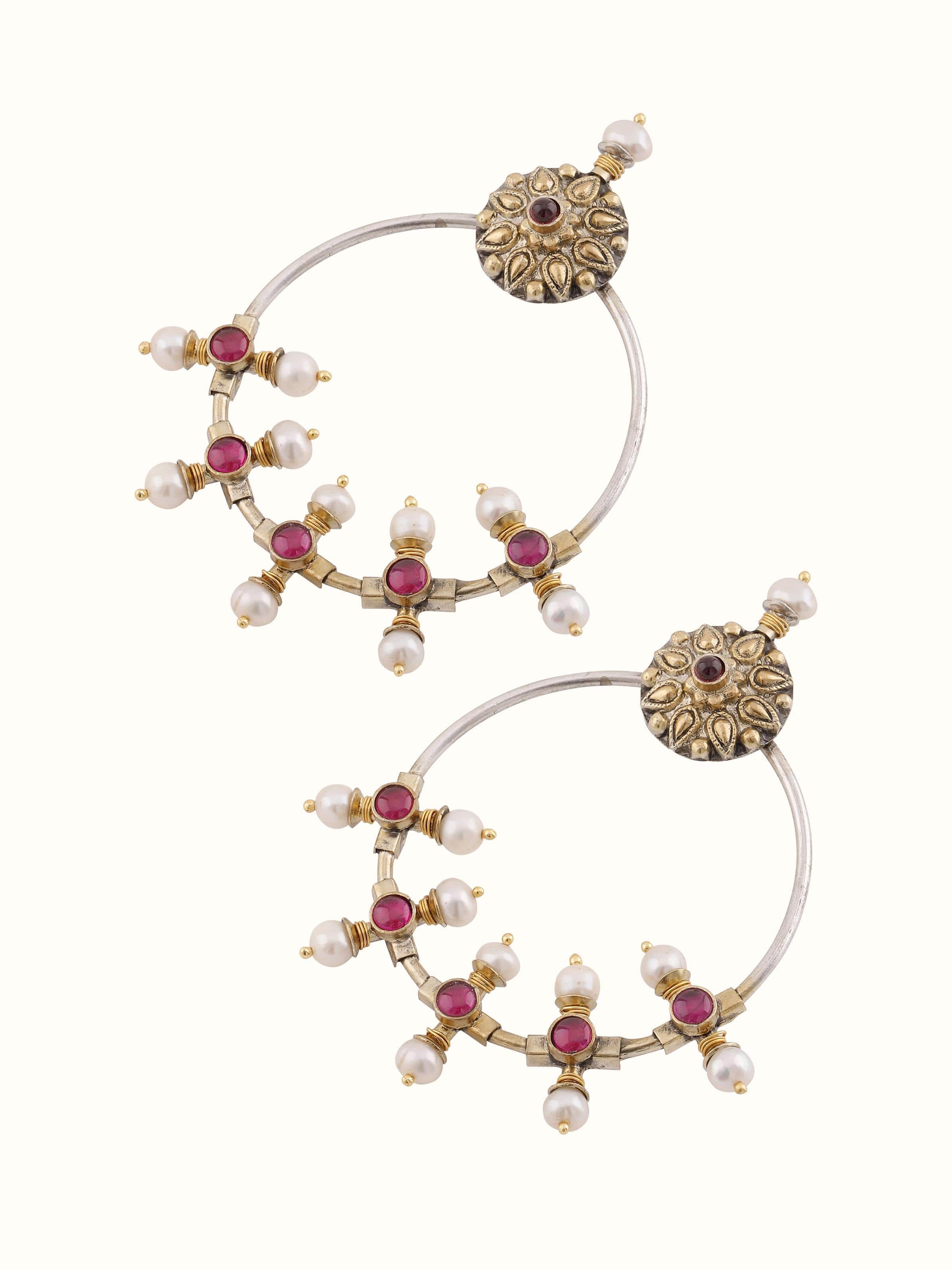 Silver Smithing Chandbalis