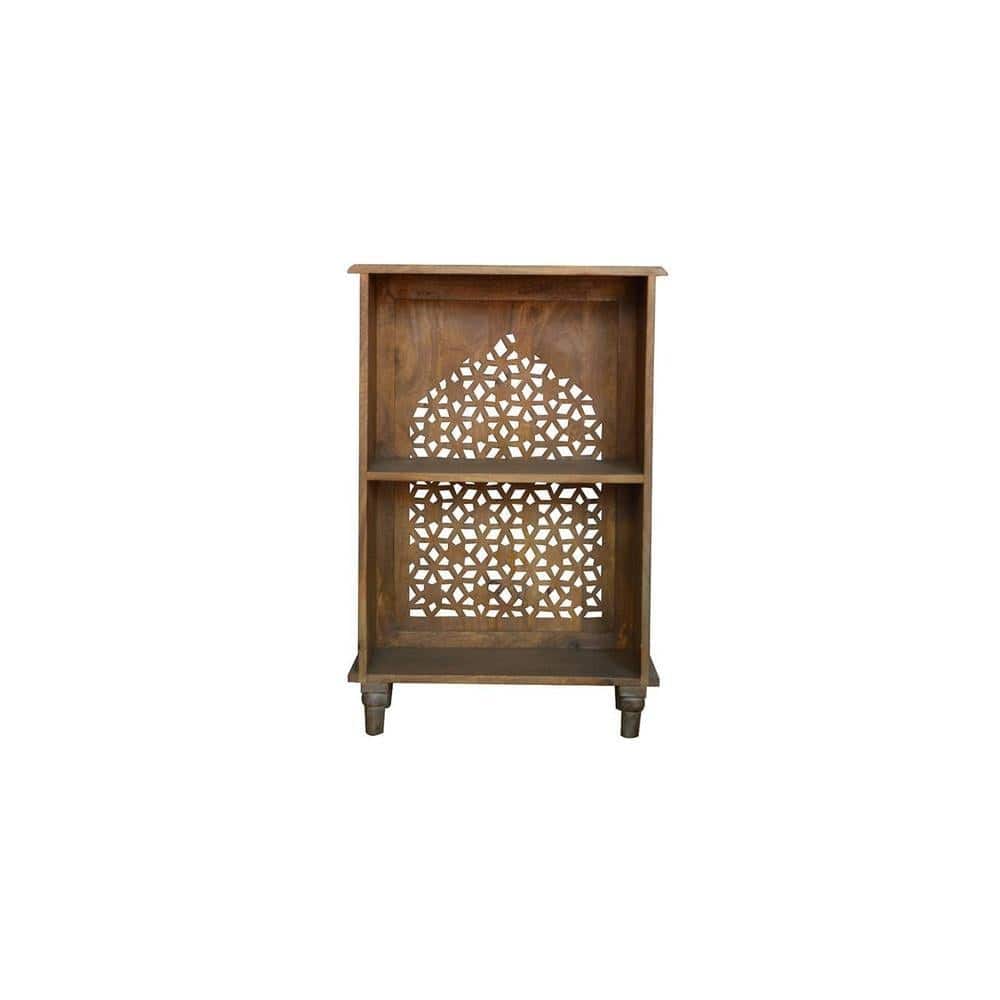 Rolano Solid Wood Carving Bedside Table