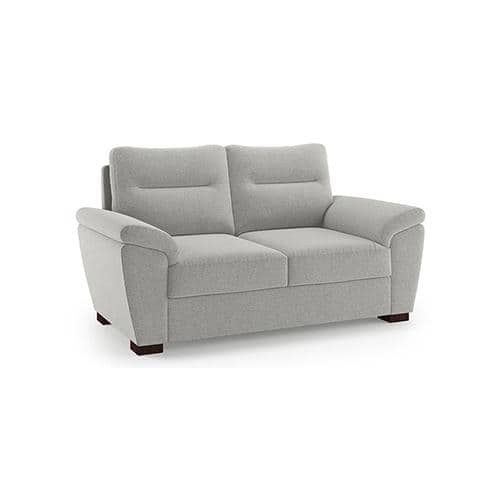 Adelaide Essential 2 Seater Fabric Sofa in Vapour Grey Colour