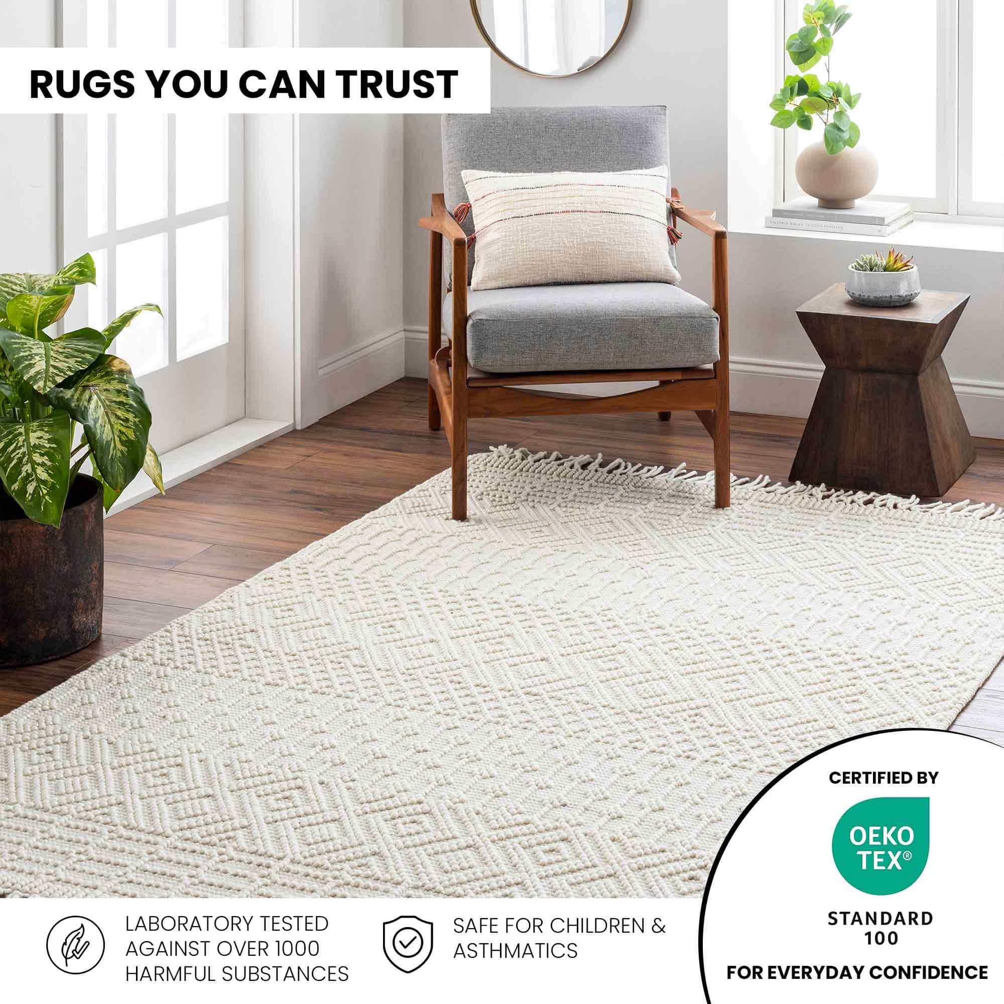 Casa DeCampo Ivory Wool Rug