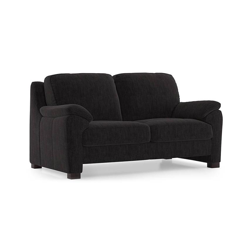 Farina Premium 2 Seater Fabric Sofa in Graphite Grey Colour