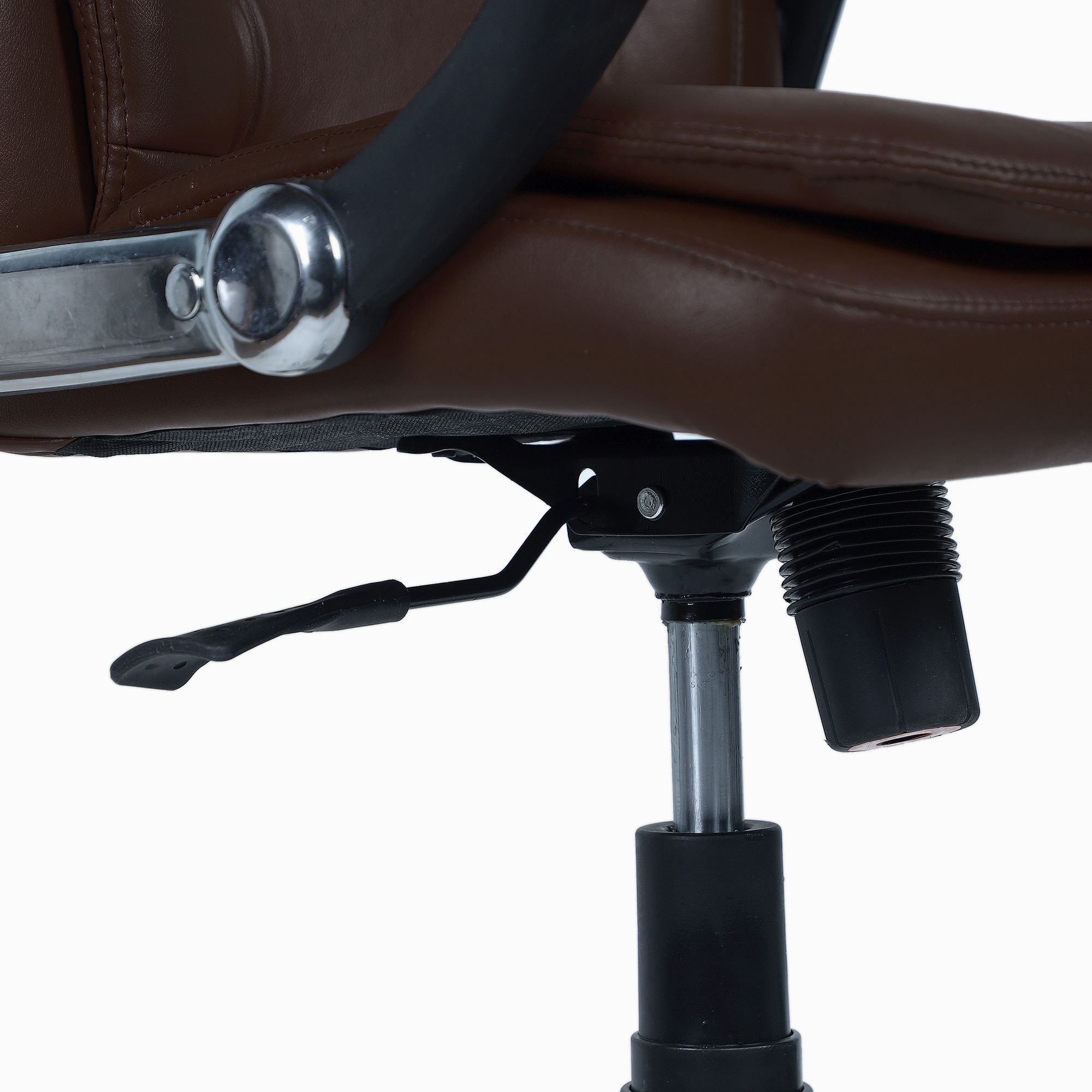 Veaoilaa Mid Back Executive Chair in Brown Colour