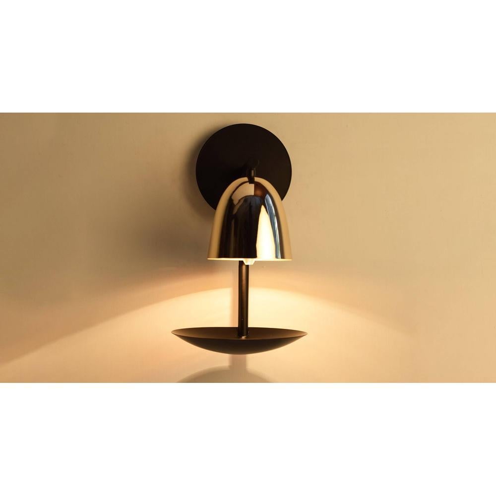 Pitchford Black and Copper Wall Sconce