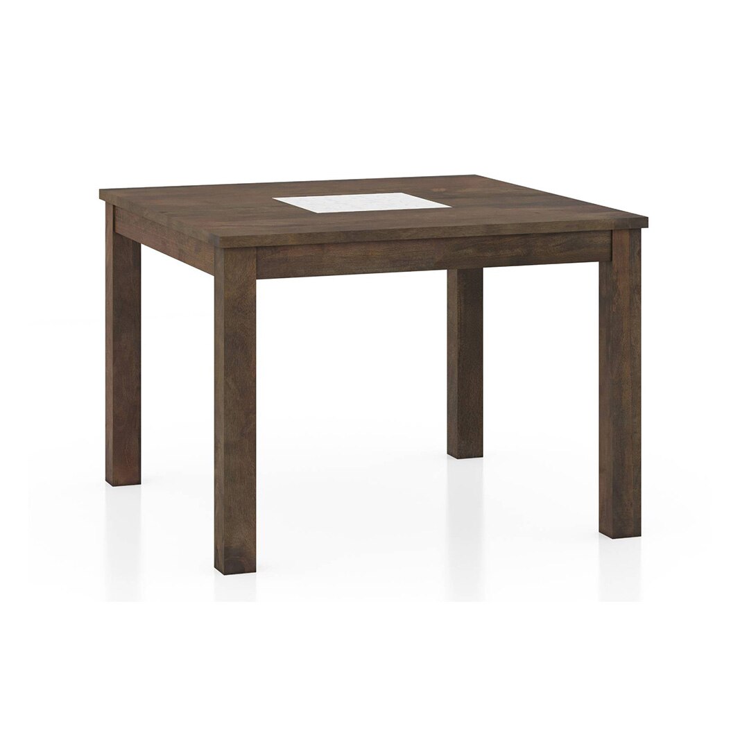 Atlas Solid Wood 6 Seater Compact Dining Table with Atlas Dining chair