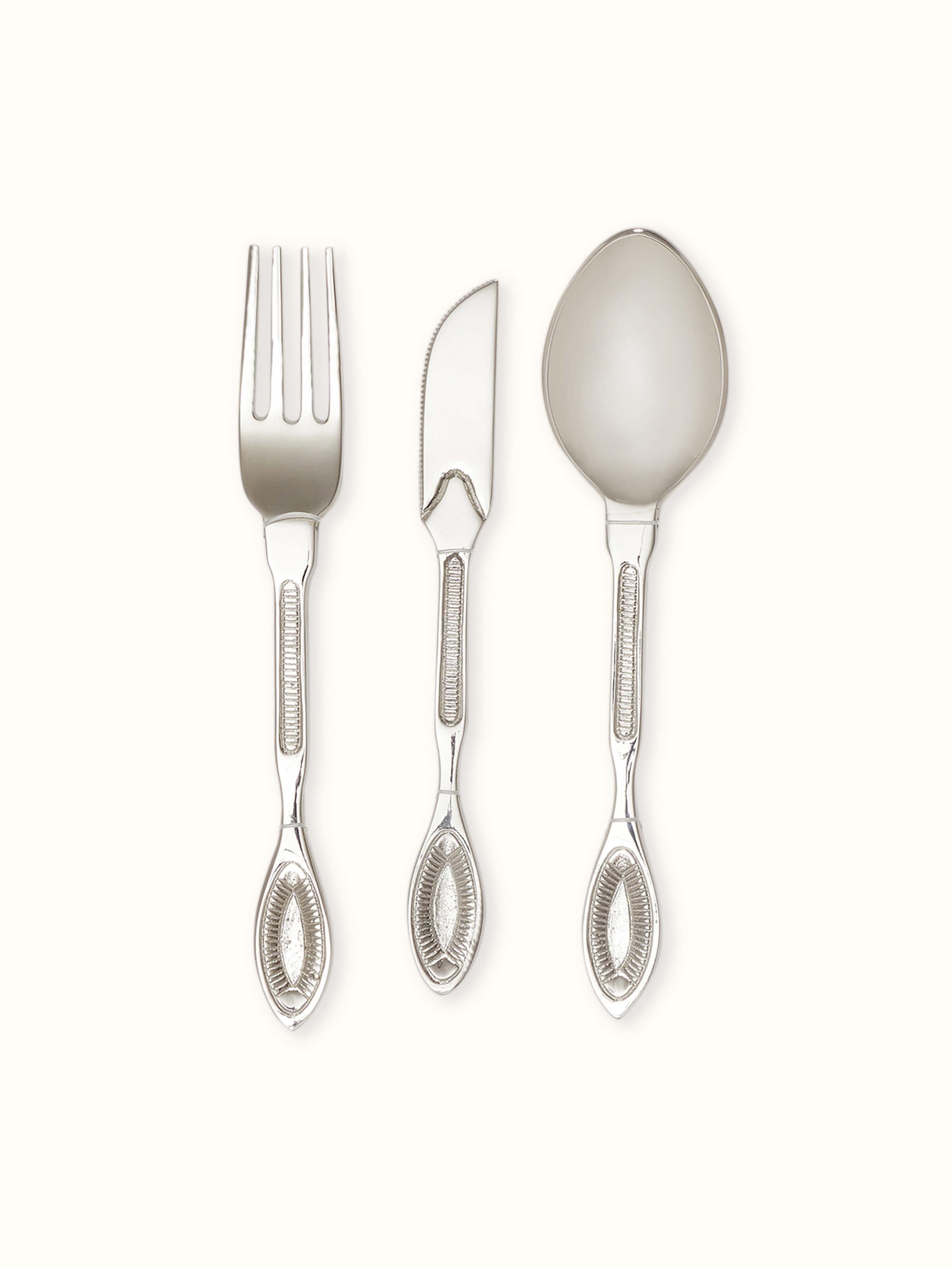 Brass Cutlery Set (3 Pcs)