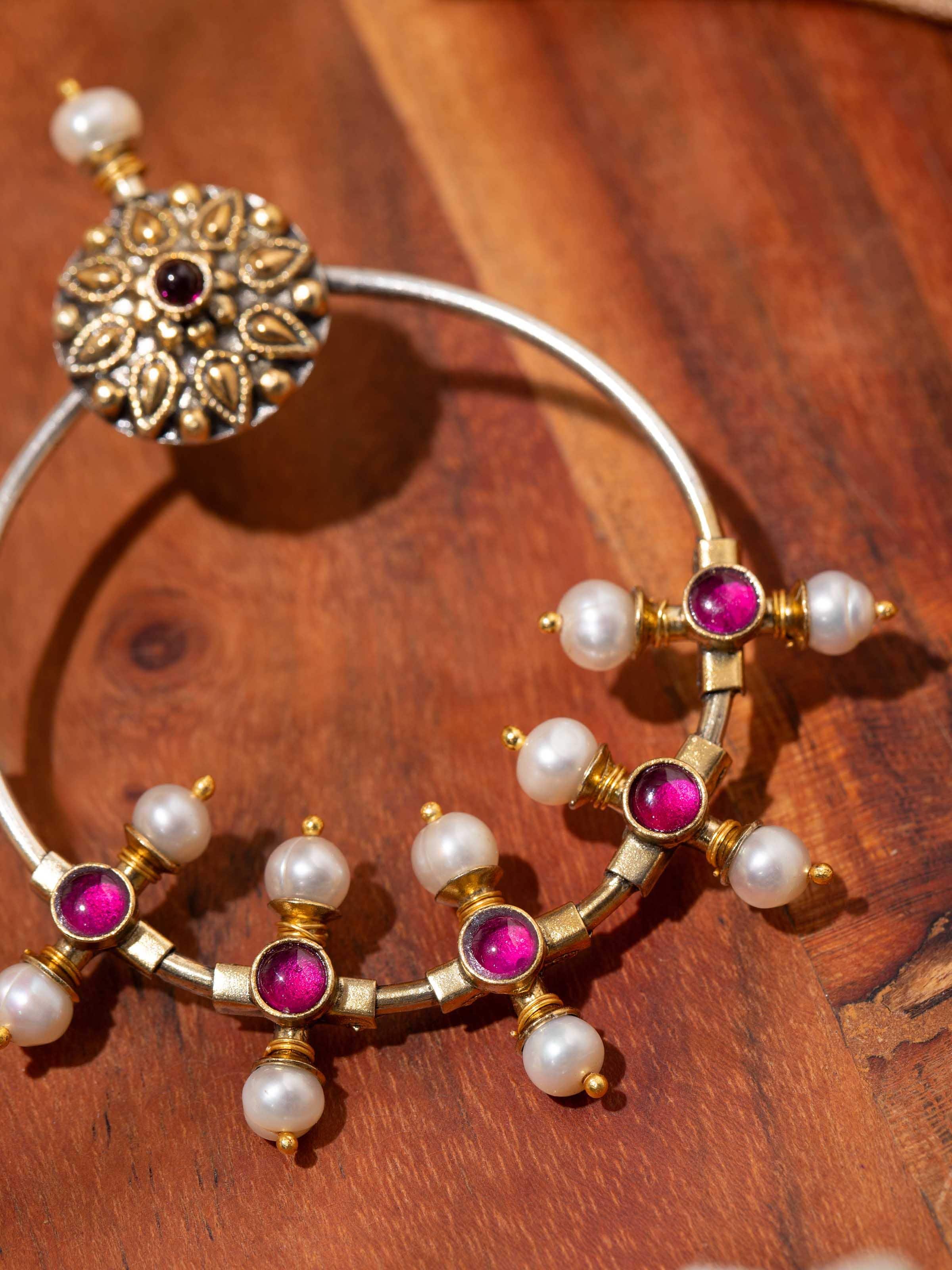 Silver Smithing Chandbalis