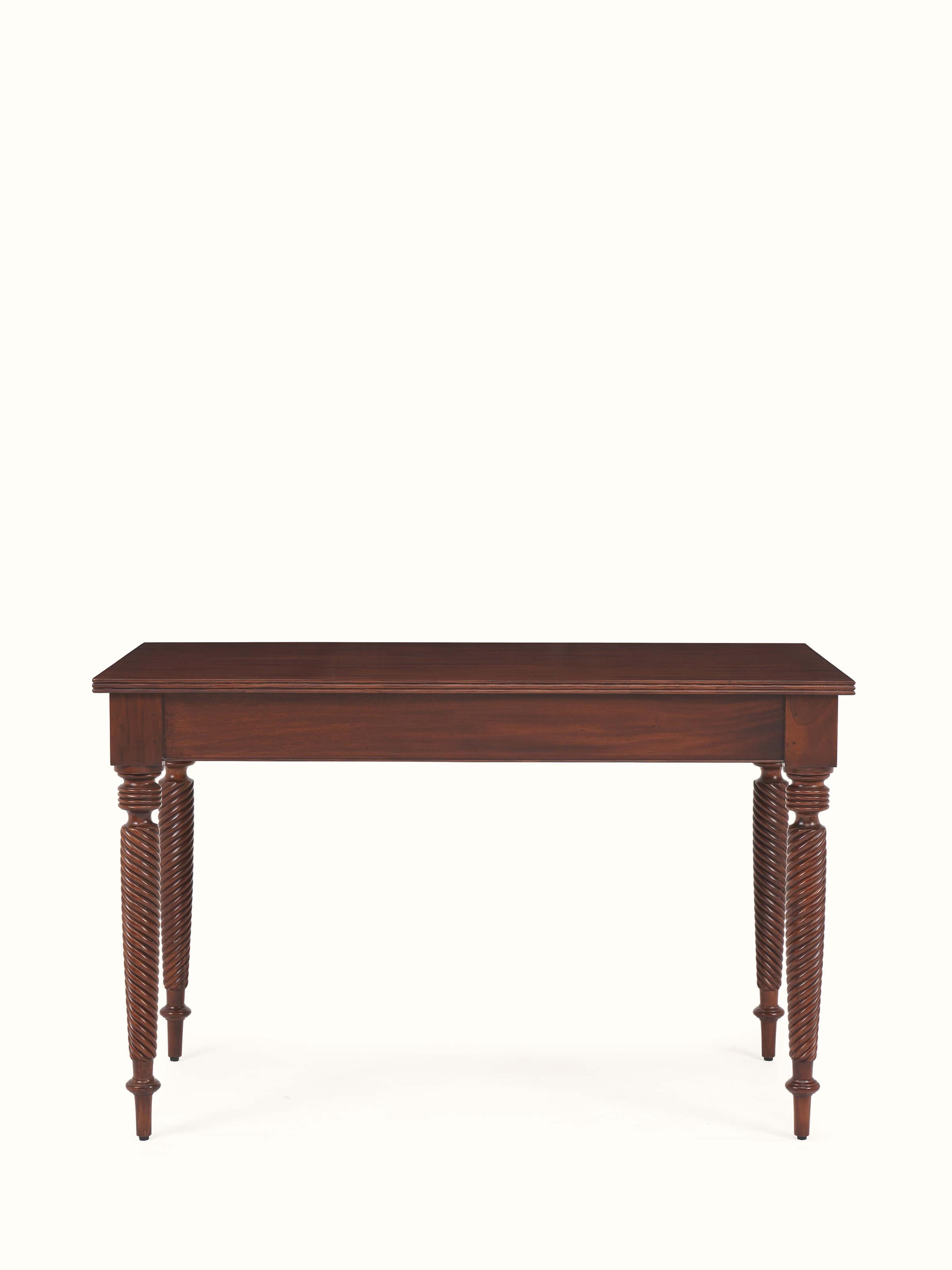 Mahagony Wood Study Table (3 Drawers)