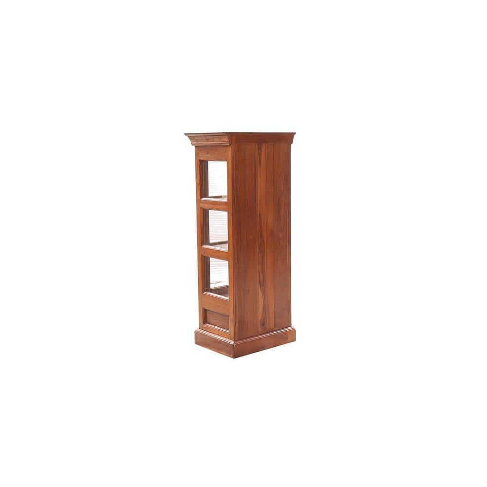 Dhaval Solid Wood Bookshelf In Brown Finish