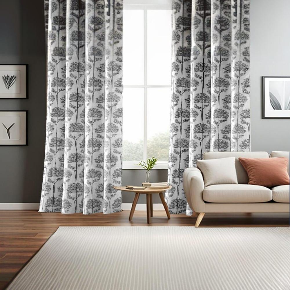 Solaris Pack of 2 Room Darkning Door Curtains - Aaho Decor