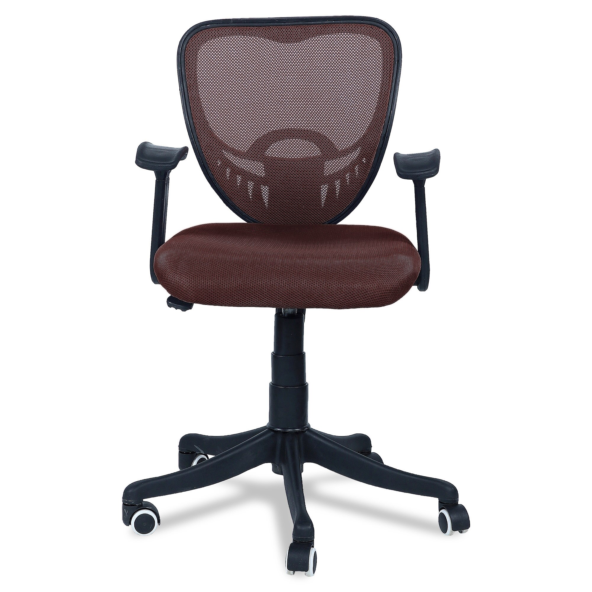 Odrione Low Back Ergonomic Chair in Brown Colour