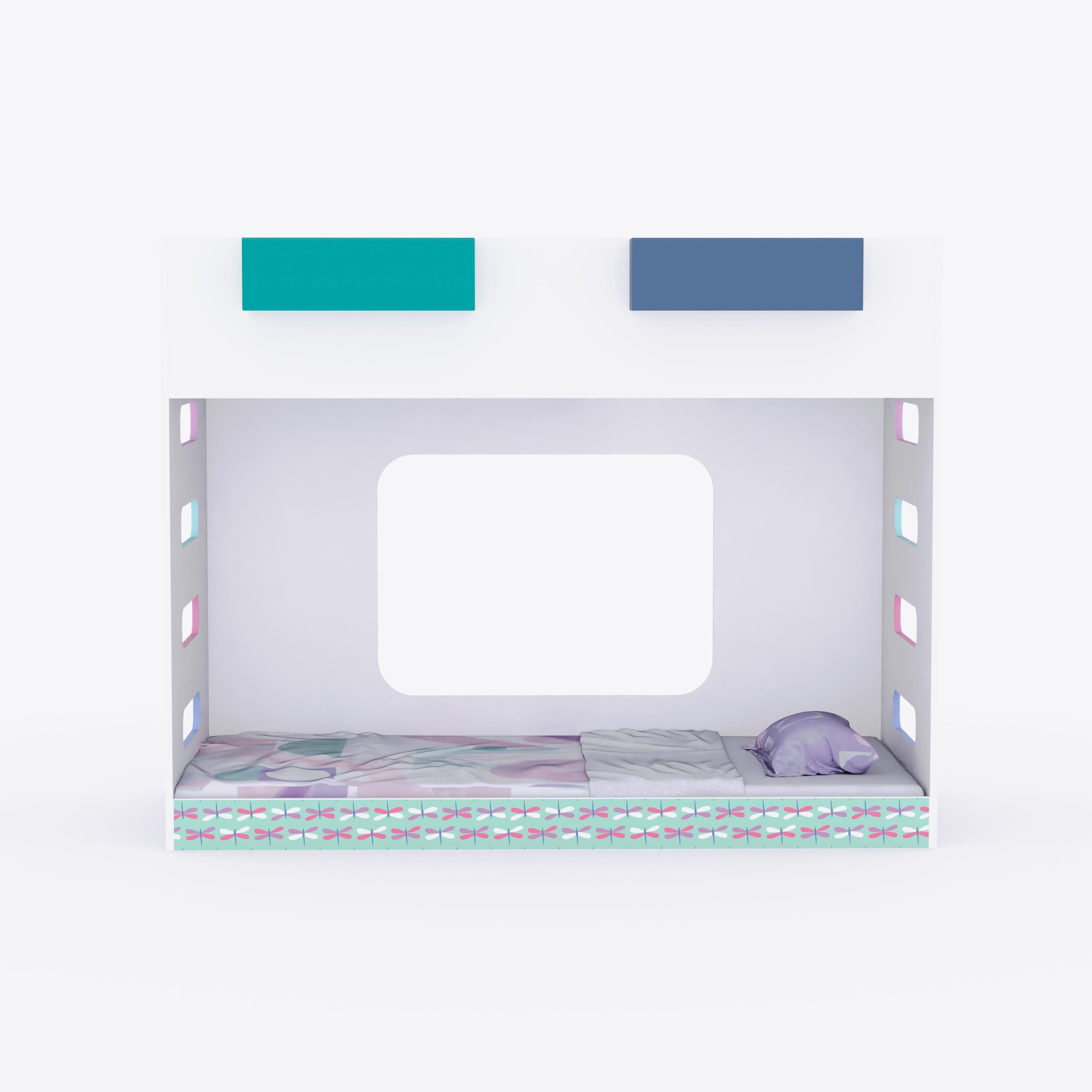 Sleep Over Bunk Bed In White Colour