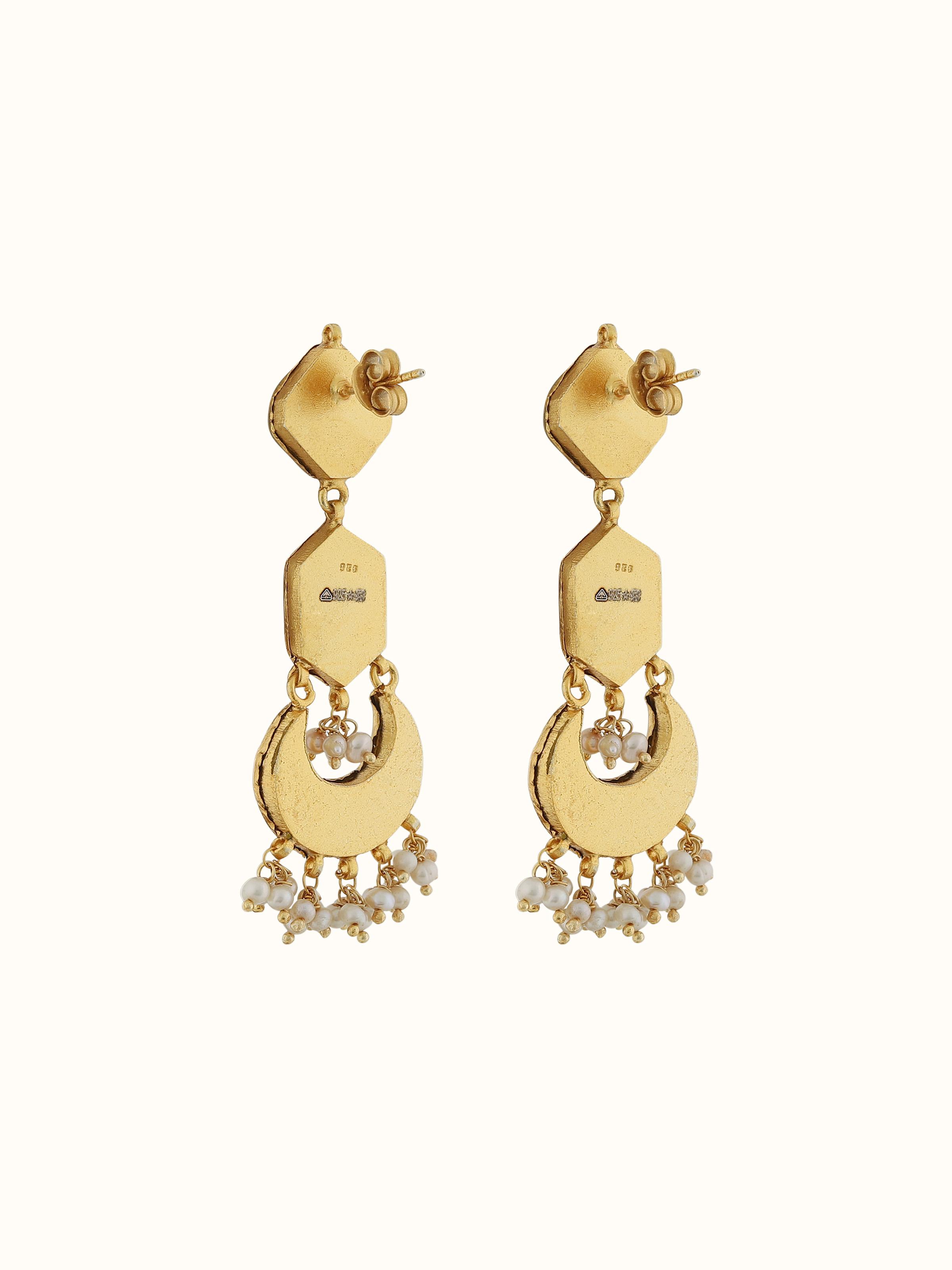 Silver Smithing Chandbalis