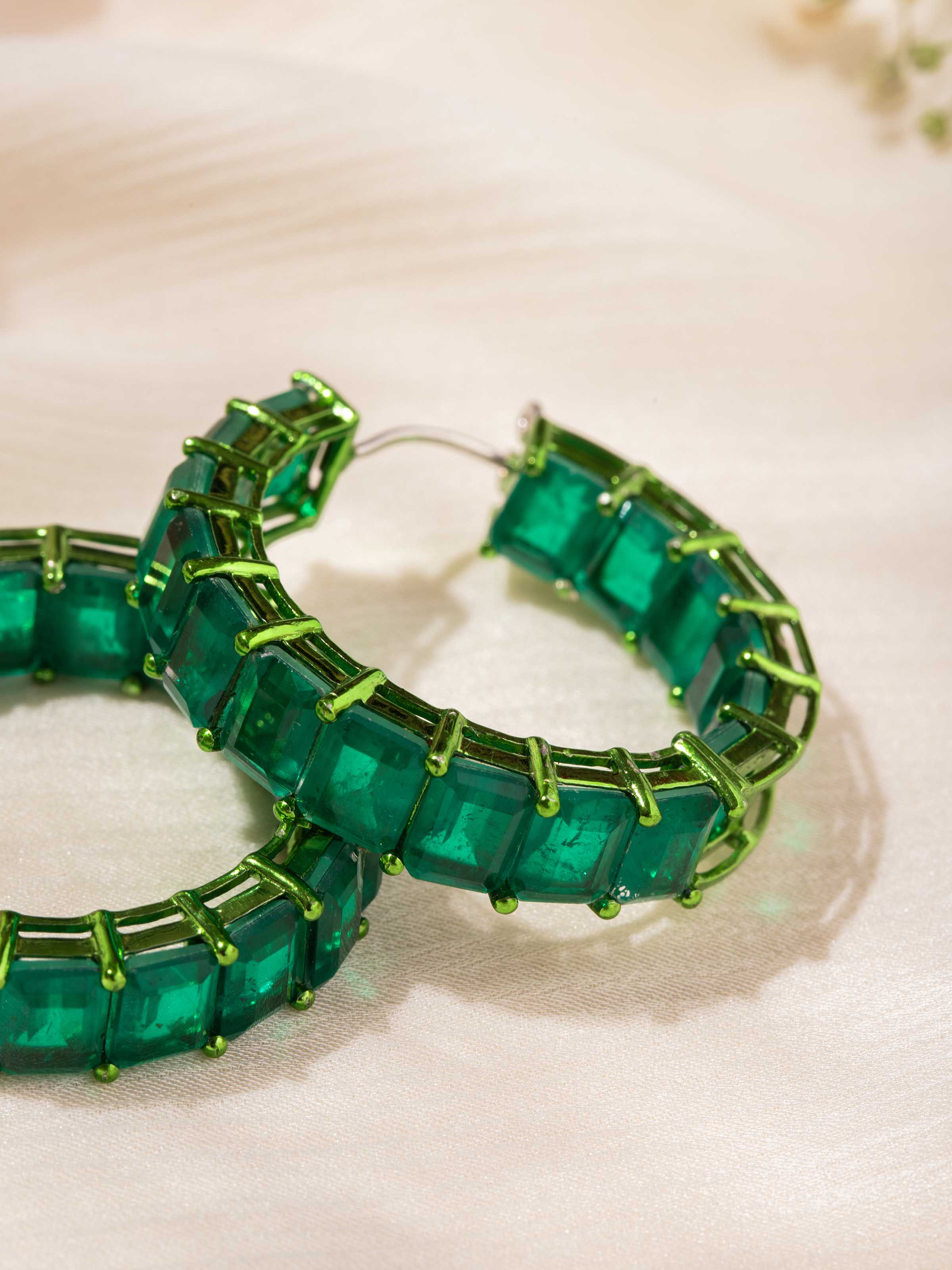 Silver Smithing Silver Hoop Earrings