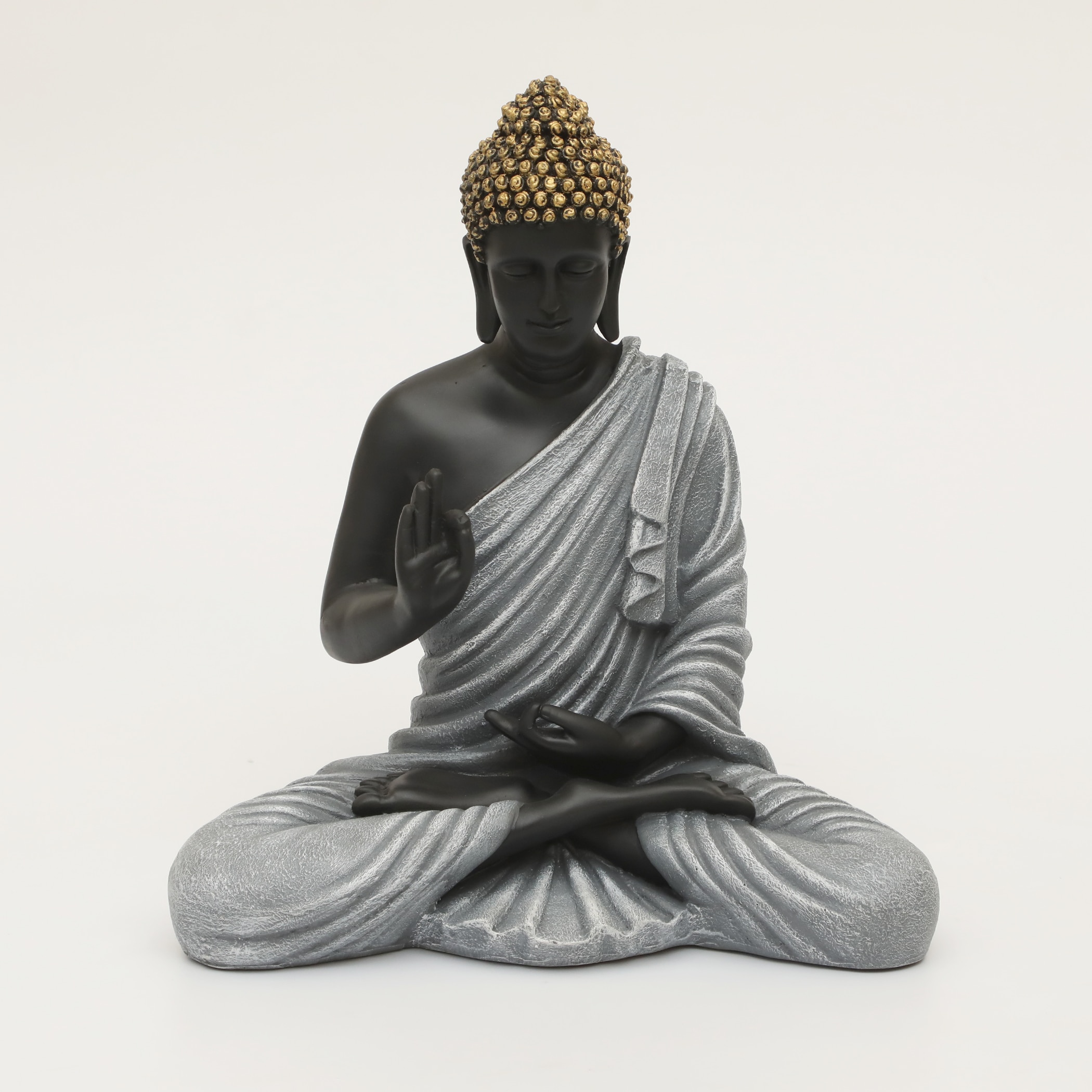 Ory Polyresin Figurine in Gray Colour - Vedas