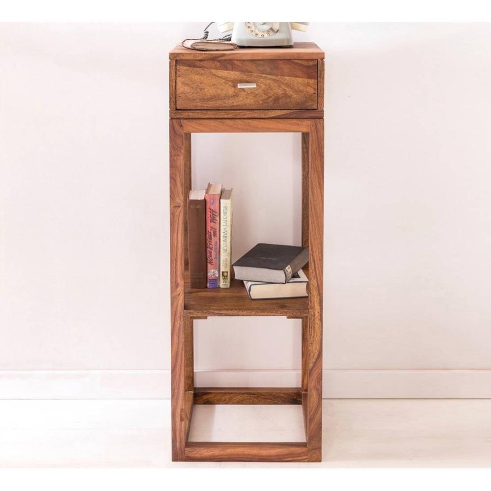 Wanetta Solid Wood Side Table