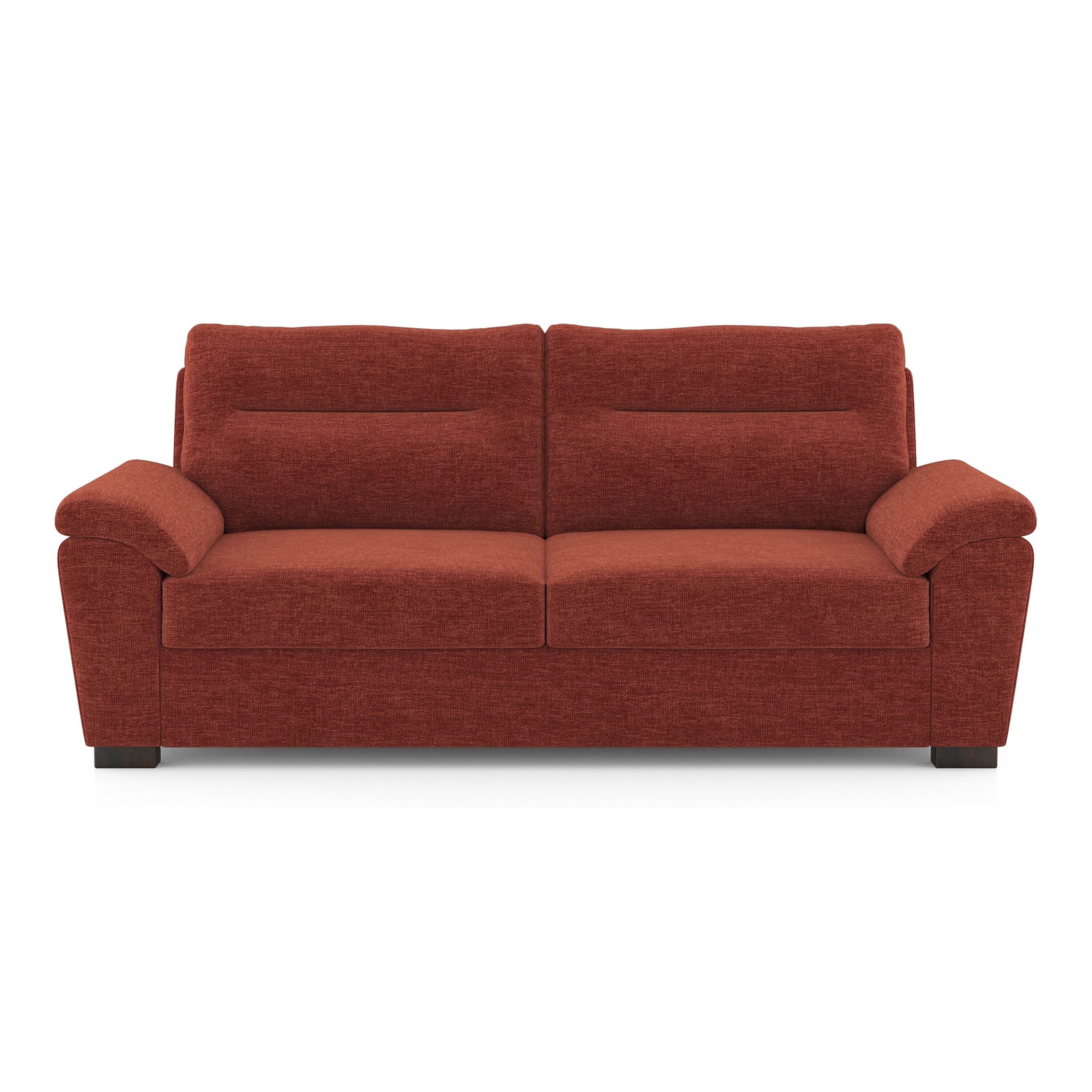 Adelaide Sofa Set (Colour : Dark Coral , Seater : 3+1+1)