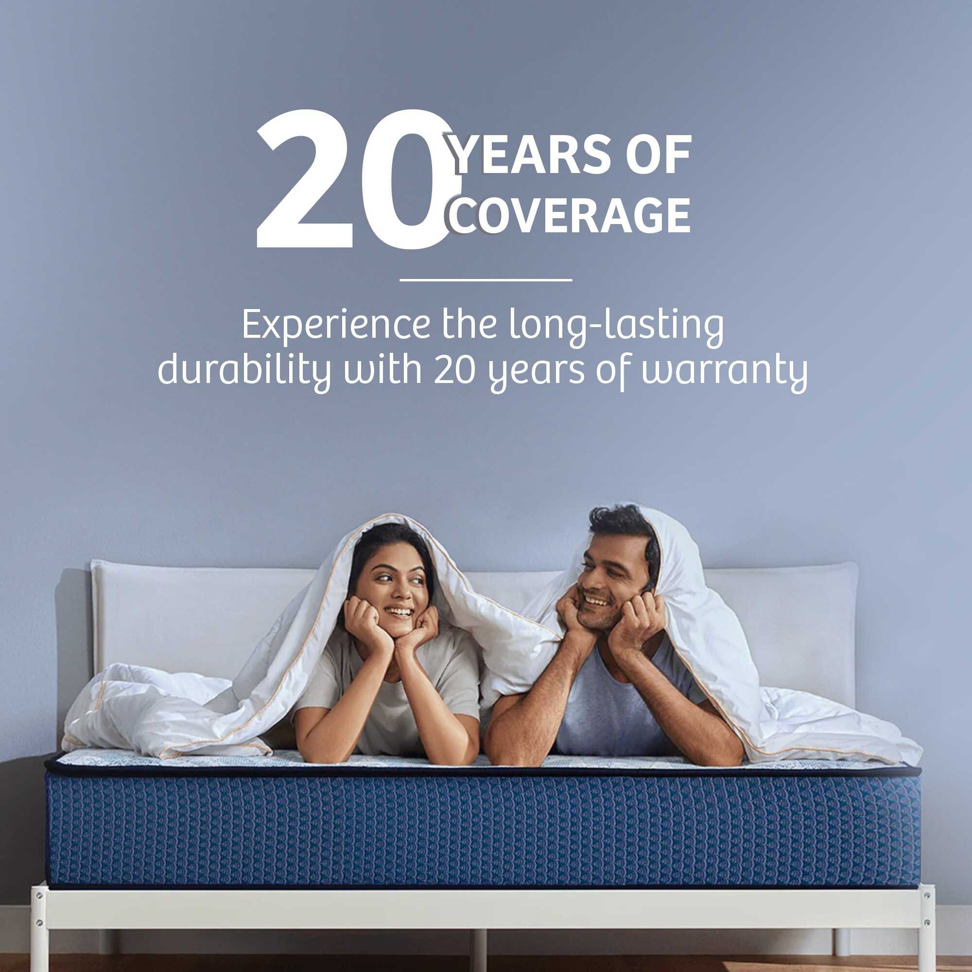 KURLON DuoRest Essential 5 inch King Bonded Foam Mattress (L x W: 84 inch x 72 inch)