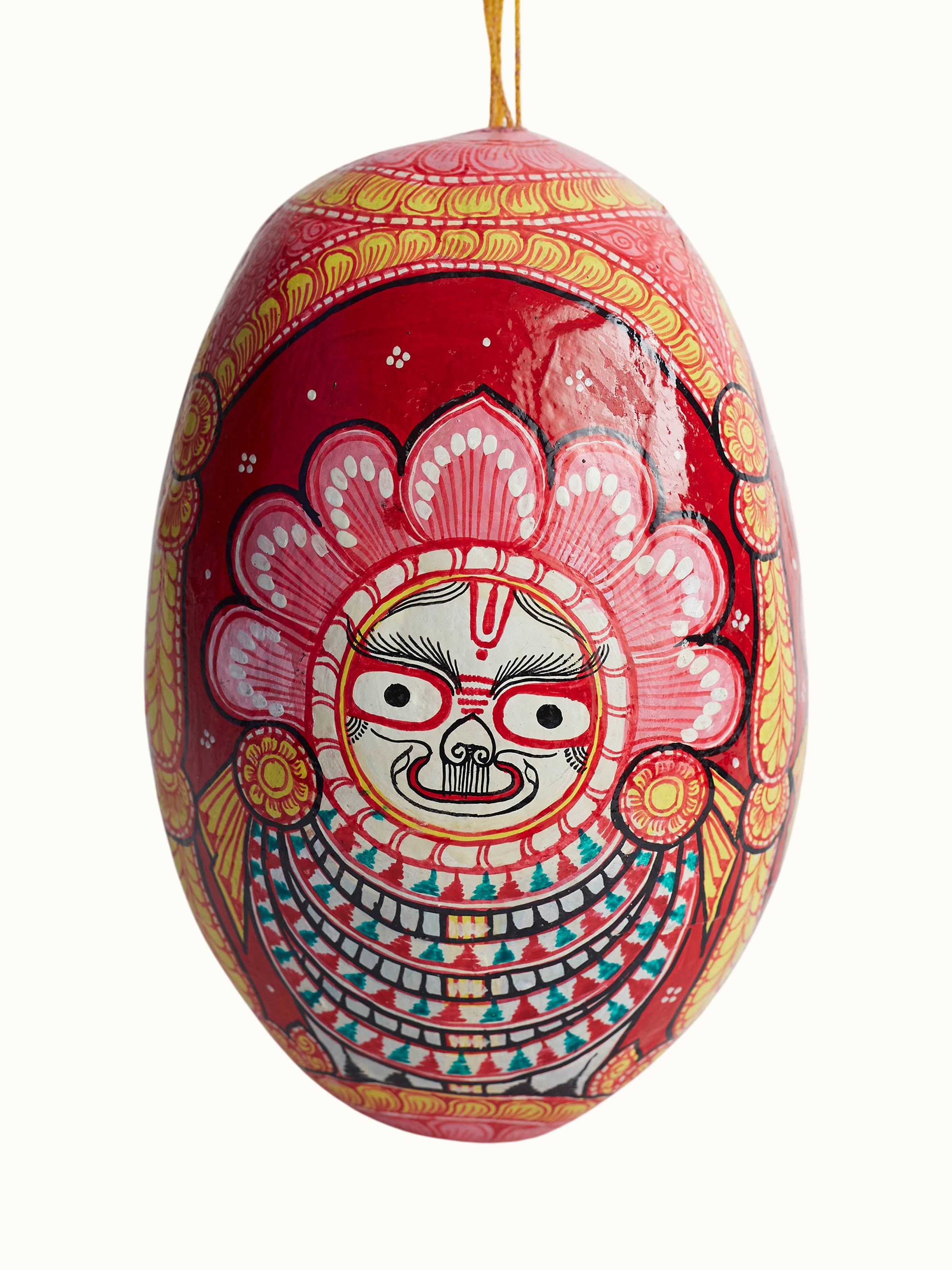 Pattachitra Coconut Wall Hanging