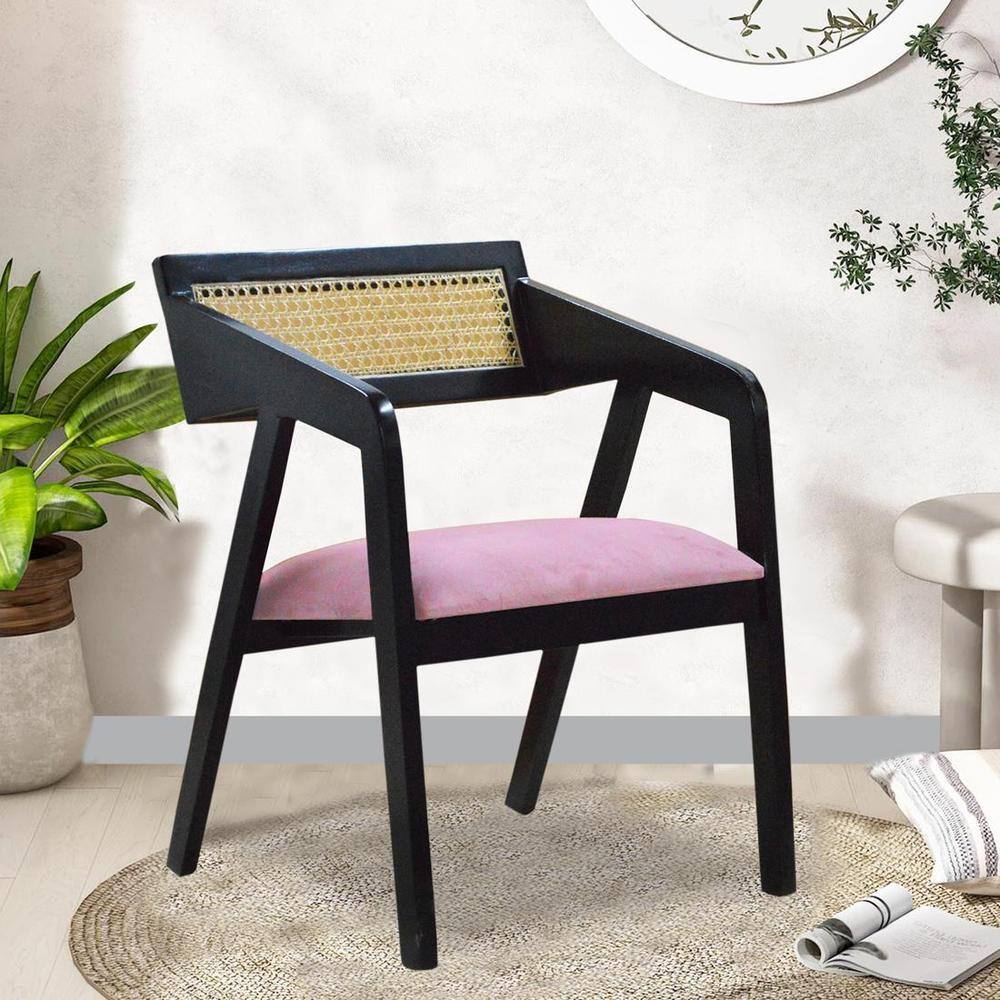 Serene Solid Wood Lounge Chair