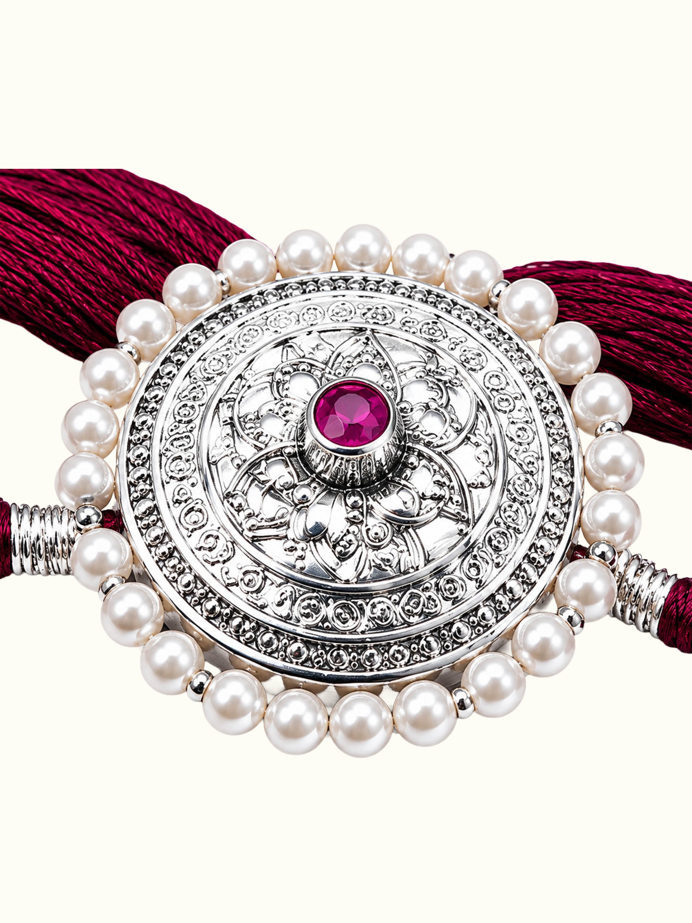 Silversmithing Rakhi