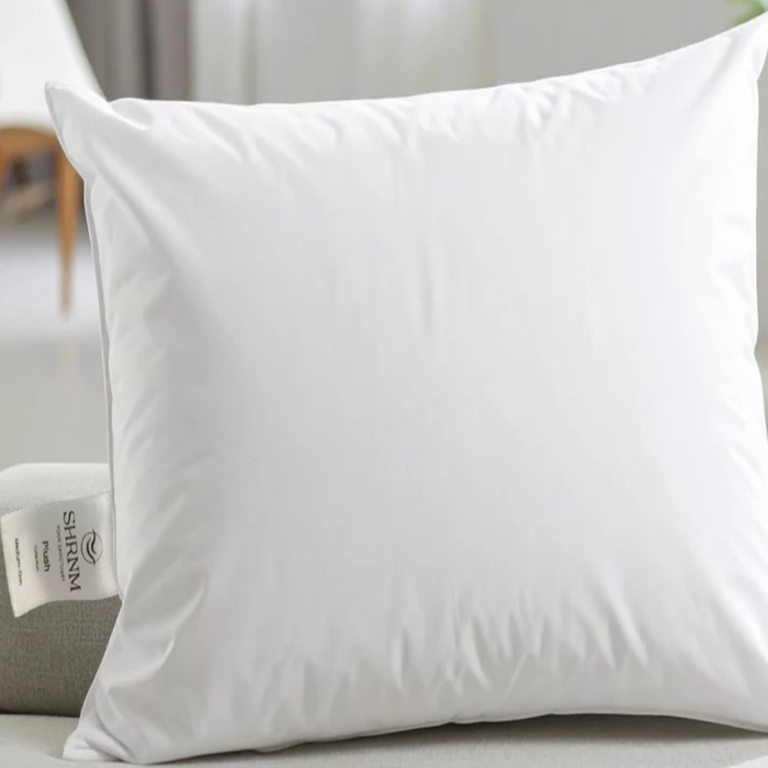 Plush Medium Firm Goose Down Pillow 50 X 70 cm - Shrnm