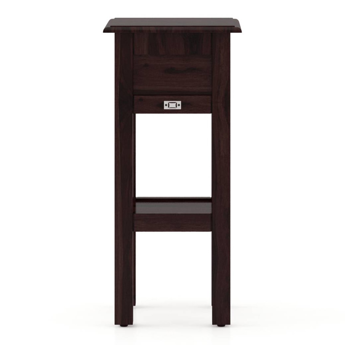 Easton Solid Wood Side Table in Mahogany Finish