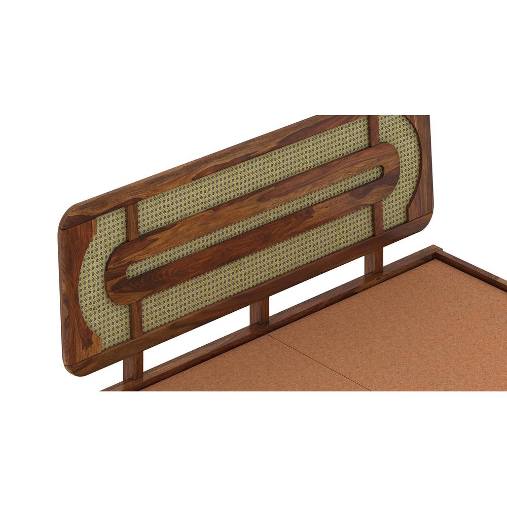 Seaside Escape Solid Wood Queen Size Drawer Storage Bed