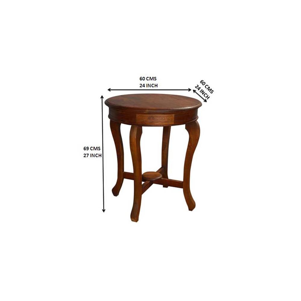 Martin Solid Wood Coffee Table In Brown Finish