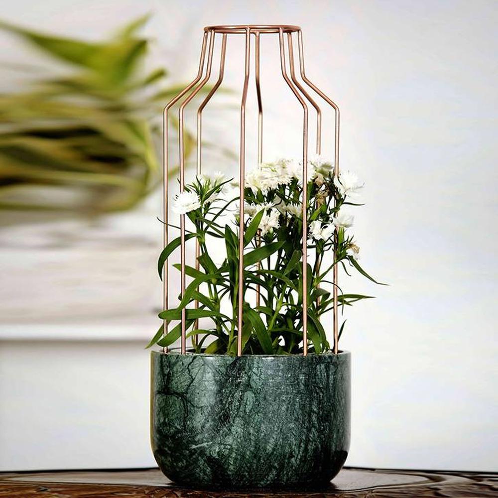 Charlie Green Marble Planter