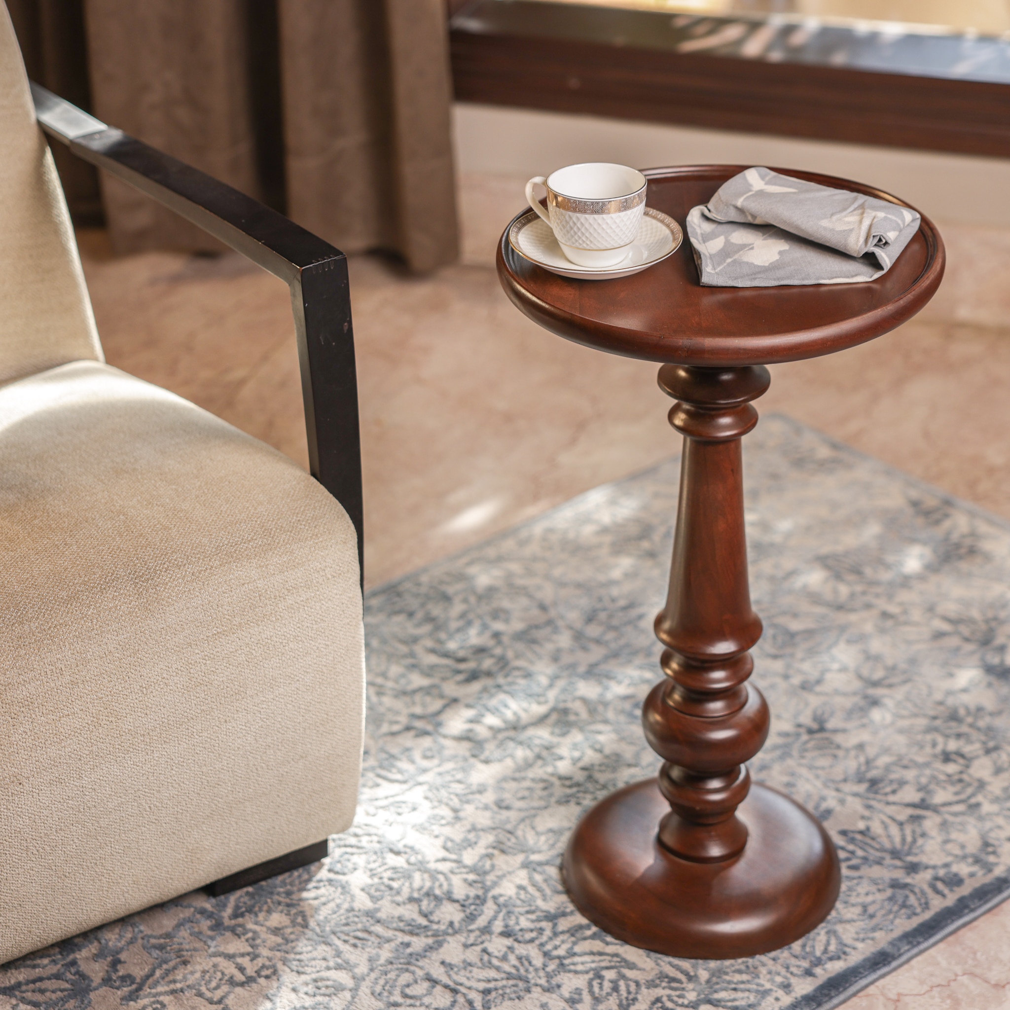 Ireka Homes Eclipse Wooden End Table - Ireka Homes