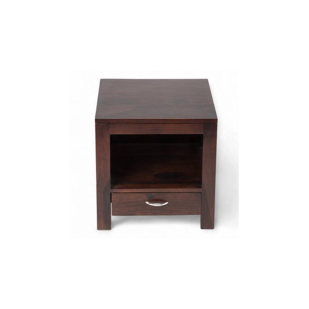Russell Side Table - Walnut Finish