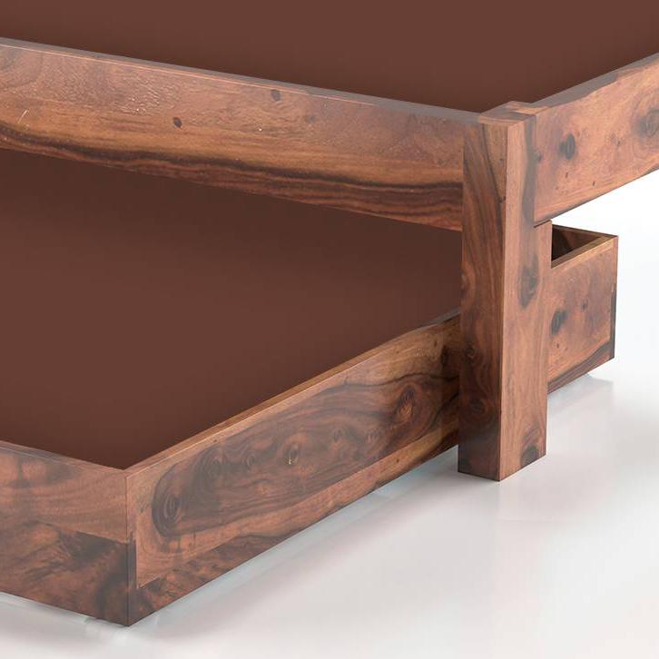 Boston Single Bed (Solid Wood)