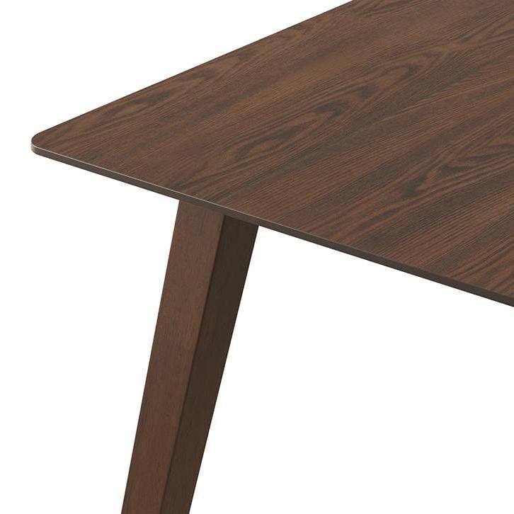 Lawson Solid Wood 4 Seater Dining Table In Walnut Finish