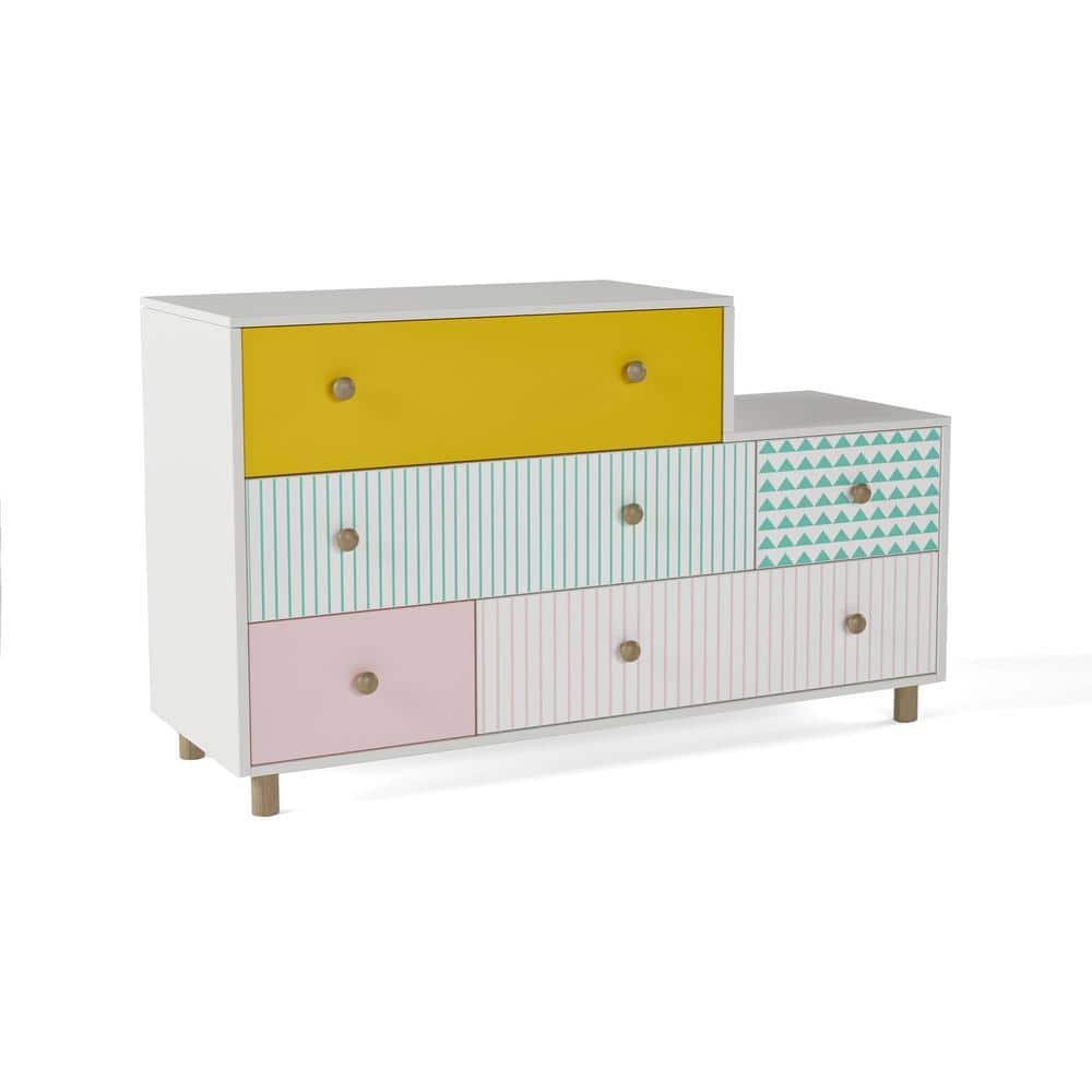 Untangled Chest of Five Drawers