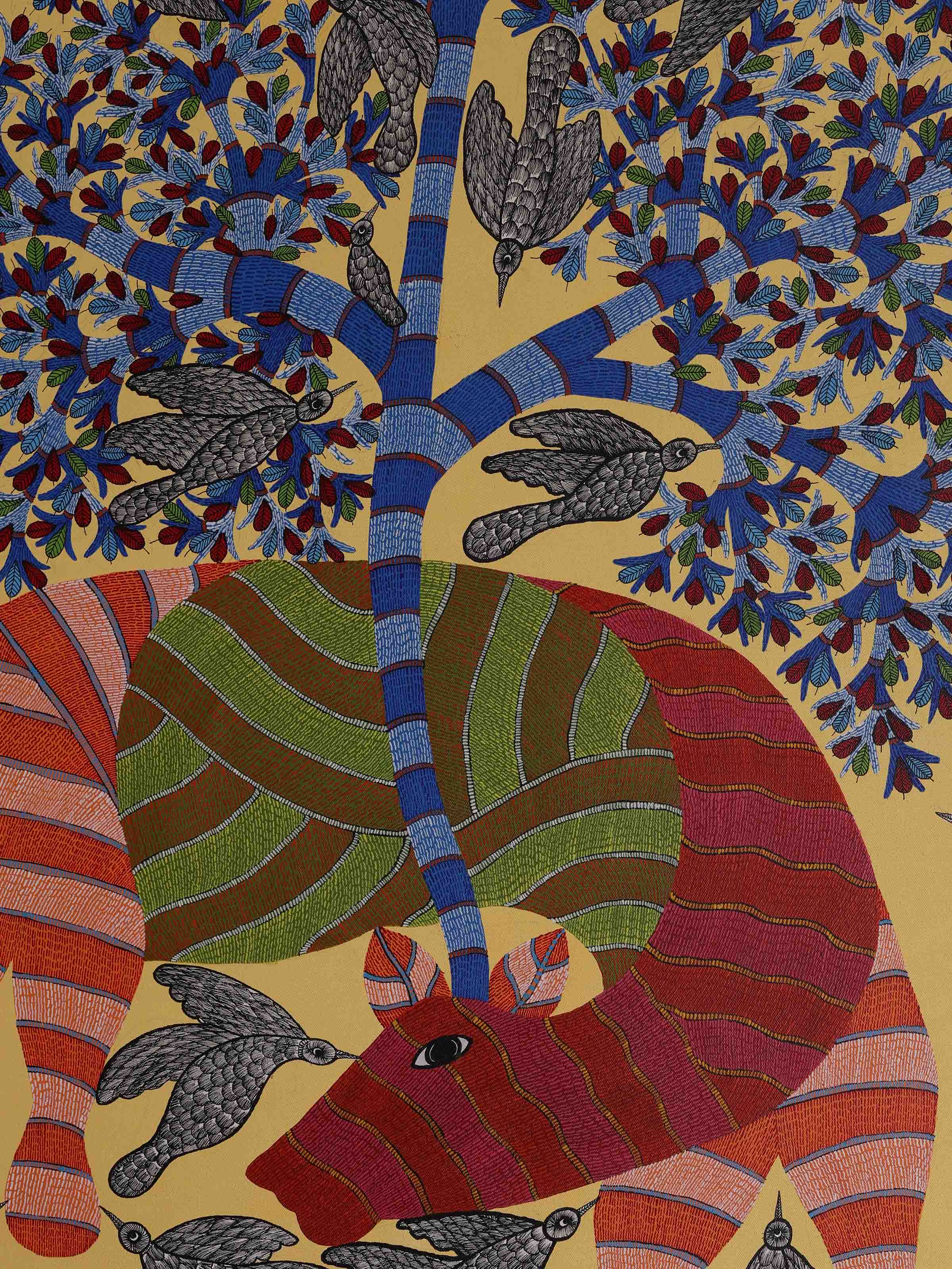 Rangeela Mrig Gond Art