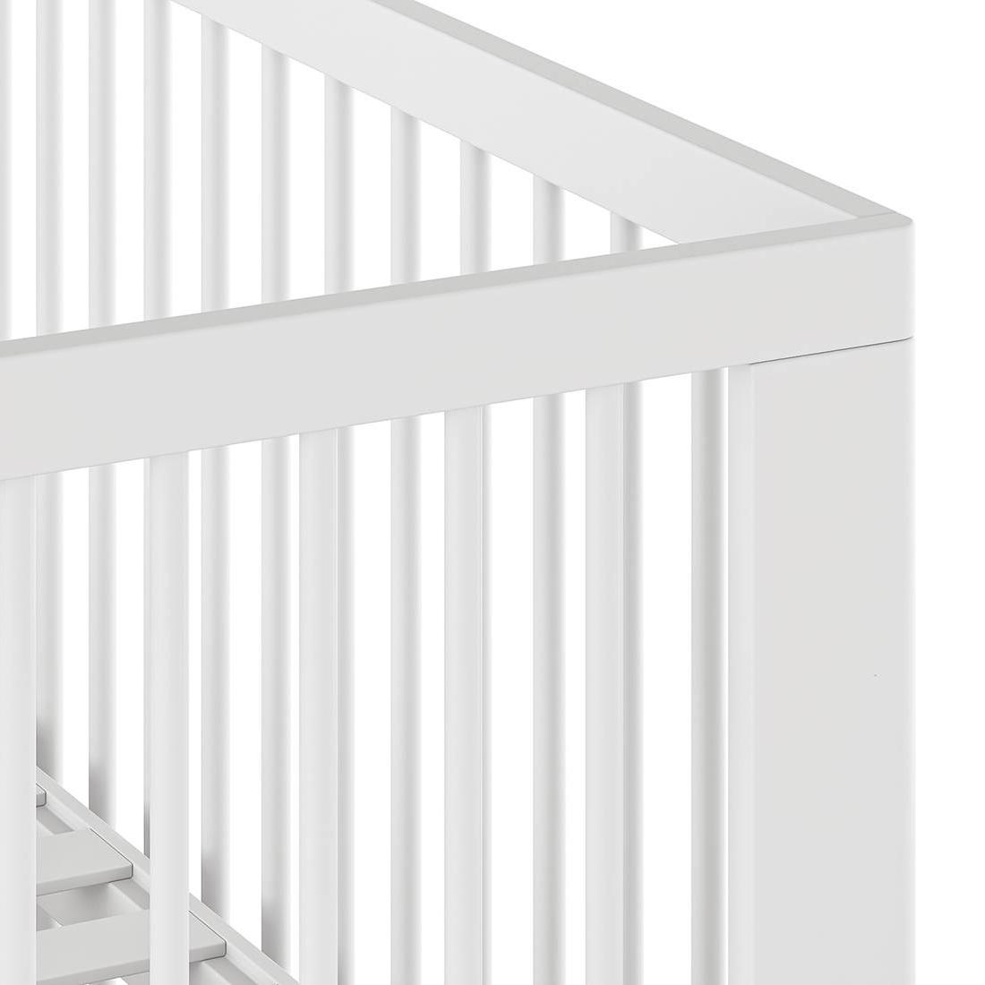 Koster Solid Wood Crib in White Colour