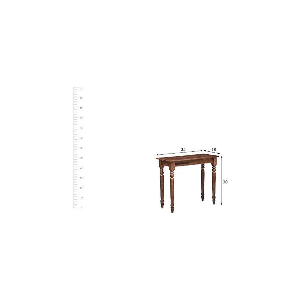 Emil Solid Wood Console Table