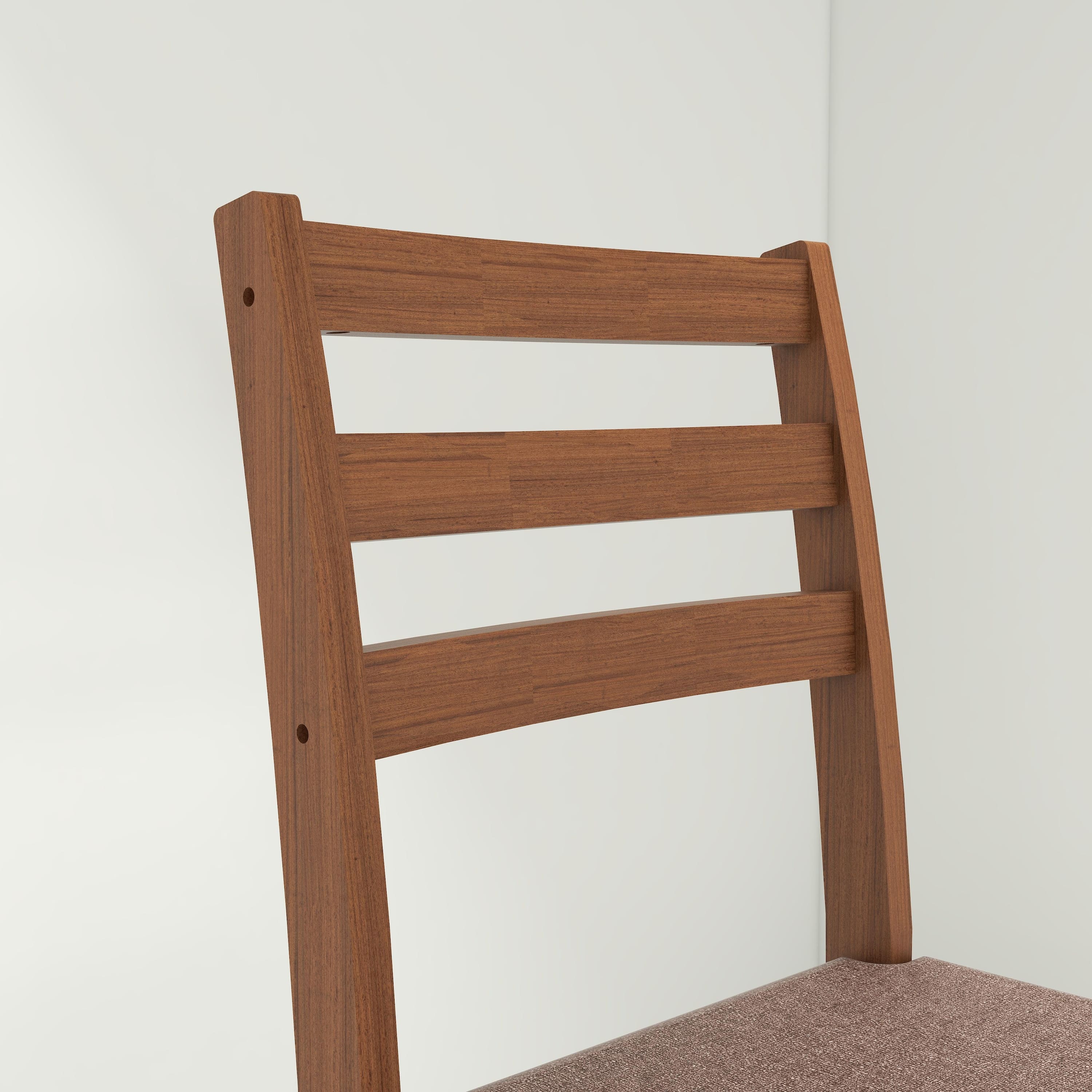 Seattle Starter Dining Set 1+6 (Rubberwood, Antique Oak Finish)