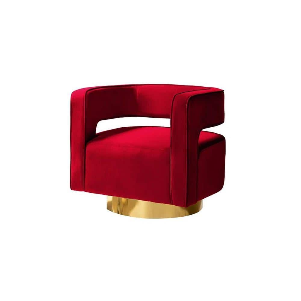 Alson Accent Chair in Red Colour