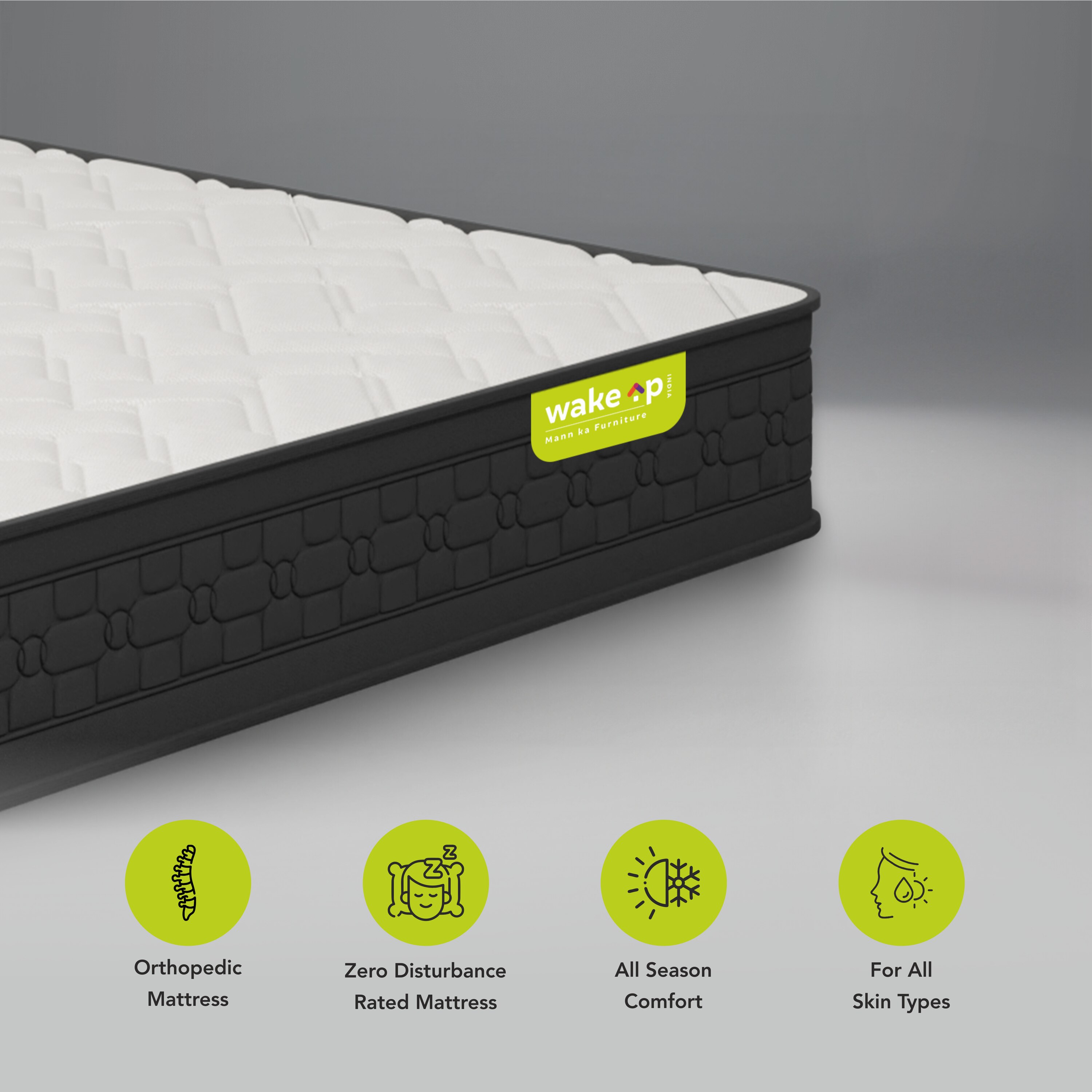 Luxuriate Hybrid Pocket Spring Mattress (84 x 30 in, 10 Inches)