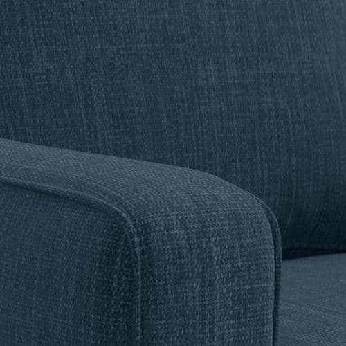 Apollo Compact Sofa (Colour : Indigo Blue, Cushion : Soft, Back Type : High Back, Seating Capacity : Right Aligned 2 Seater + Right Aligned Chaise)