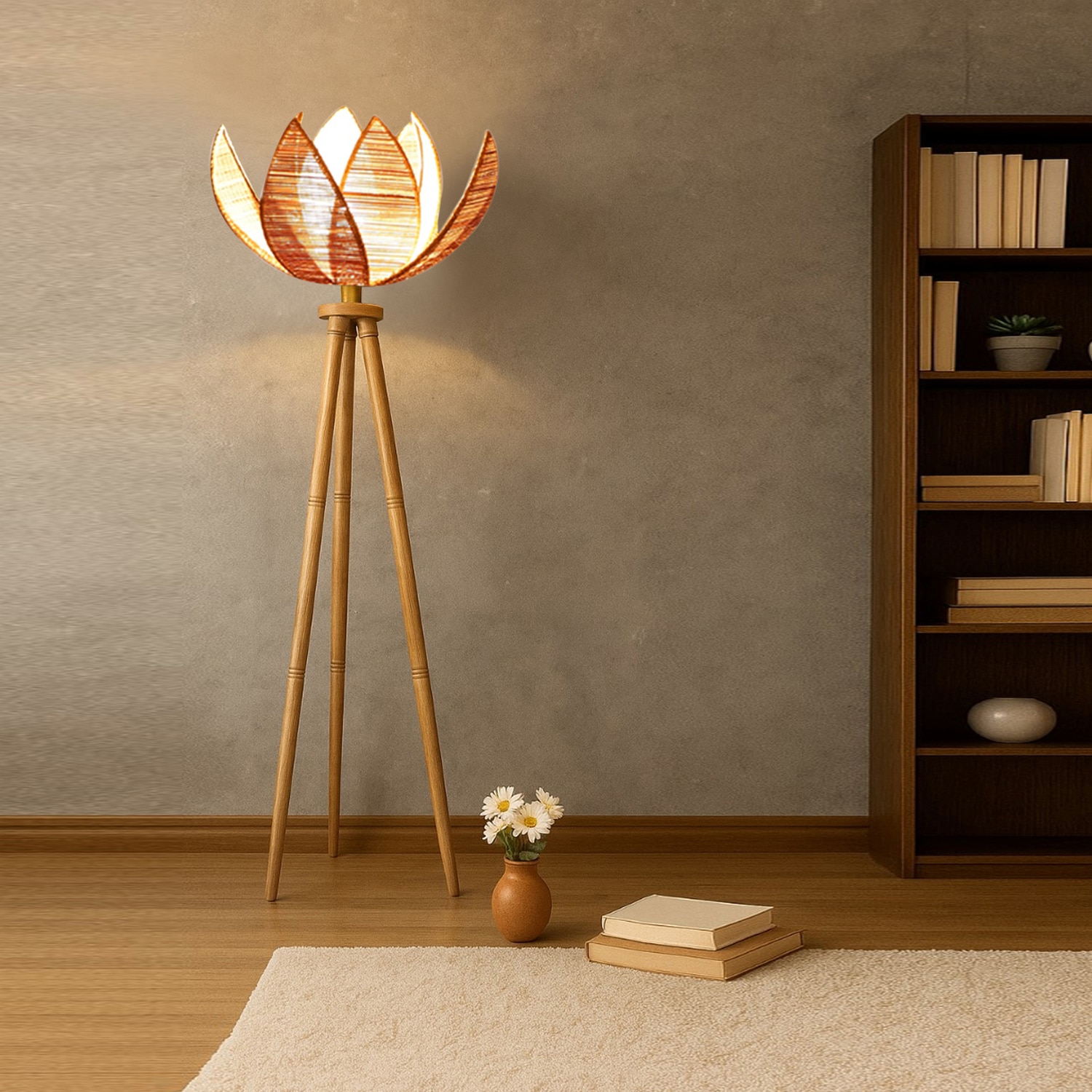 Devansh Tripod Floor Lamp
